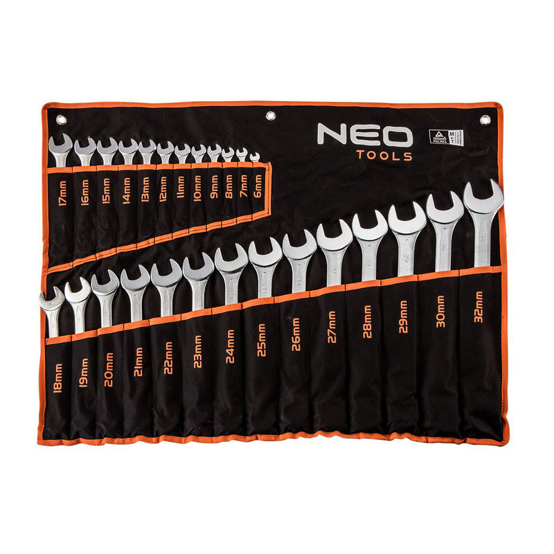 26pc Combination Spanners Set 6-32mm
