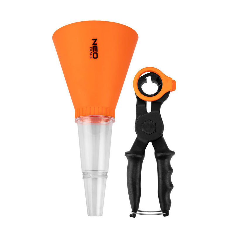 Universal Funnel 125mm with mounting bracket