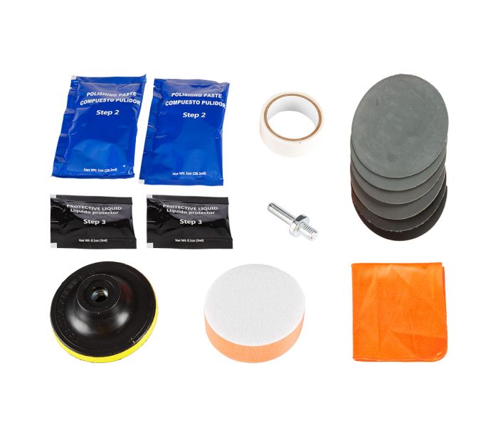 Car Headlight Restoration Kit