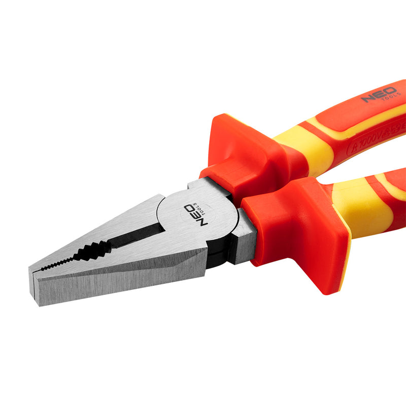 Combination pliers VDE 200mm (8") crv polished