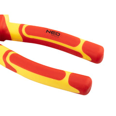 Long nose plier VDE 180mm (7") crv polished