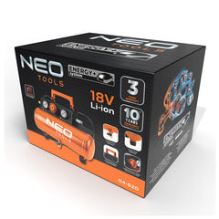 Energy+ 18v 8 bar 3.8l Compressor (Body Only)