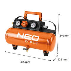 Energy+ 18v 8 bar 3.8l Compressor (Body Only)