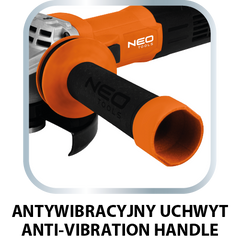 Angle Grinder 1000W 125mm 240v