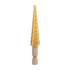 HSS TiN Step Drill Bit Set 3-20mm Hex 3pc