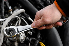 Ratchet Combi Spanner with Ratchet 15mm