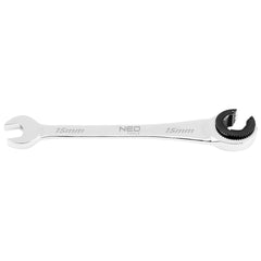 Ratchet Combi Spanner with Ratchet 15mm