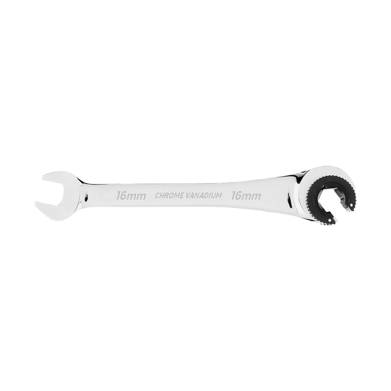 Open End Spanners Split with Ratchet - 16mm