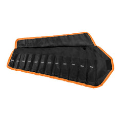 Ratchet and Combi Spanner Set of 12 pieces 8 - 19mm soft case