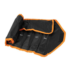 Ratchet and Combi Spanner Set of 12 pieces 8 - 19mm soft case