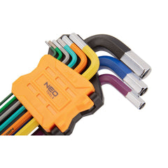 9pc Extra Long Hex Key Set