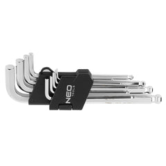 Hex keys 1.5-10mm 9 pcs set
