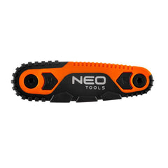 Hex keys with handle sizes: 1.5 2 2.5 3 4 5 6 8mm