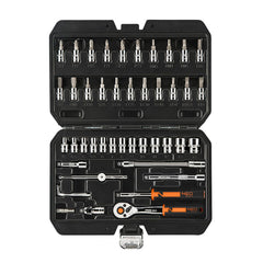 Socket Set 1/4" 46pc Set