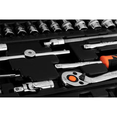 Socket Set 1/4" 46pc Set