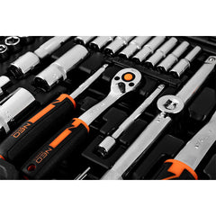 Socket Set 110pc 1/4" and 1/2"