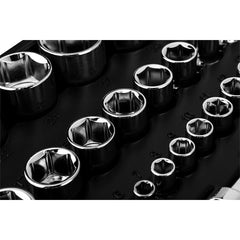 Socket Set 110pc 1/4" and 1/2"