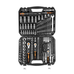 Socket Set 219pc Set 1/2" 3/8" 1/4"