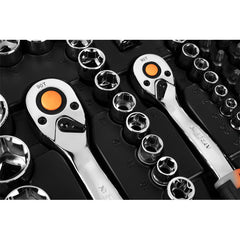Socket Set 219pc Set 1/2" 3/8" 1/4"