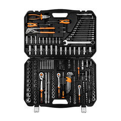 Socket Set 233pc Set 1/4" 3/8" and 1/2"