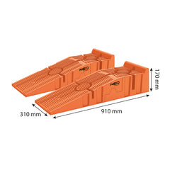2pc Vehicle Service Ramp Dock Composite 3000kg pair