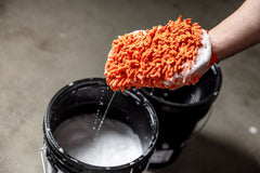 Microfibre car wash sponge