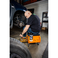 Workbench on Wheels with Tool Drawers
