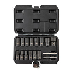 16pc Bolt Extractor Socket 1/2" Set