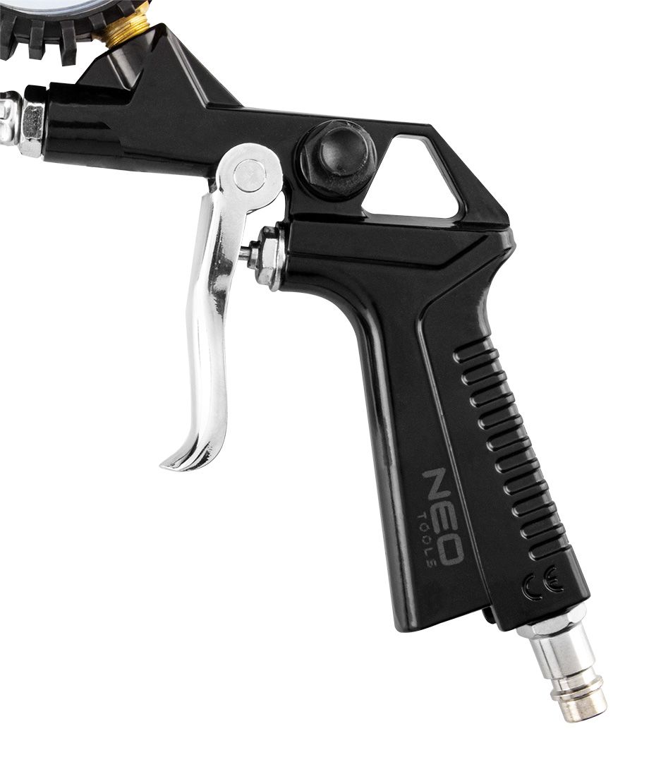 Inflating gun with manometer diam. 63 mm