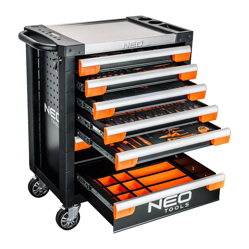 Tool cabinet 7-drawer PRO with accessories 330 tools