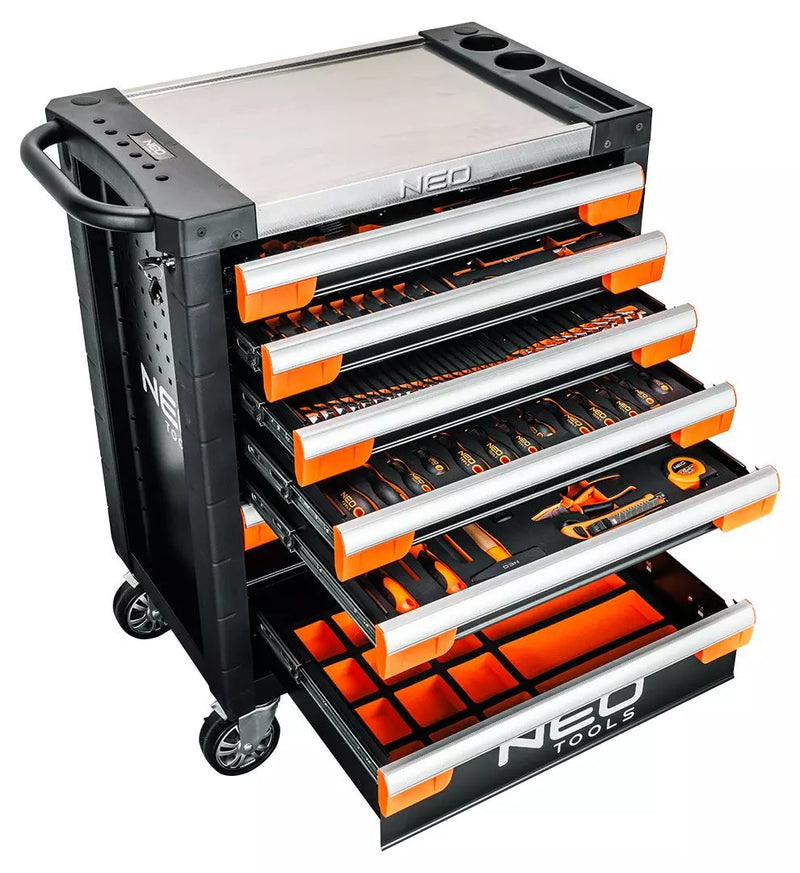 Tool cabinet 7-drawer PRO with accessories 330 tools