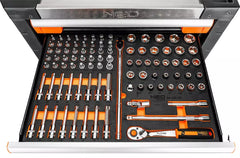 Tool cabinet 7-drawer PRO with accessories 330 tools
