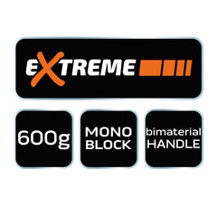 Masonry Hammer (narrow) 600g Monoblock Bimaterial Handle