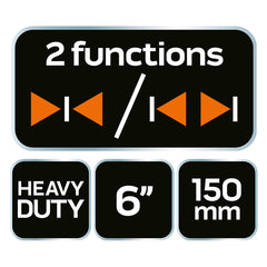Heavy-duty Automatic Quick Clamps - 6"/150mm