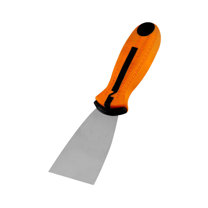 Scraper 50mm stainless steel blade bimaterial handle