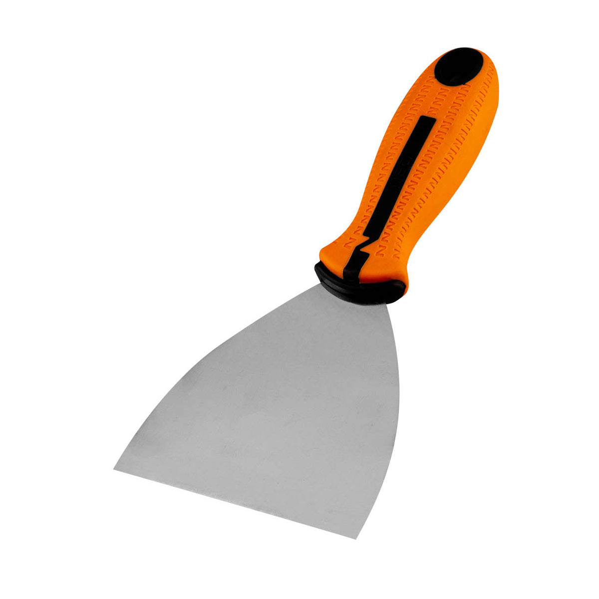 Scraper 100mm stainless steel blade bimaterial handle