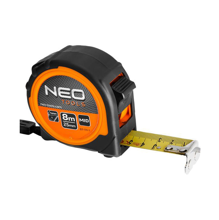 Rolled Steel Magnetic Tape Measure 8m X 25mm