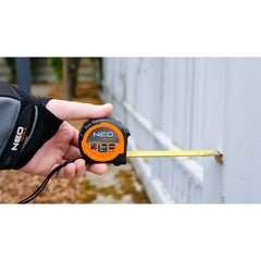 Coiled Steel Magnetic Tape Measure 5m X 25mm