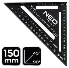 15cm Rafter Square