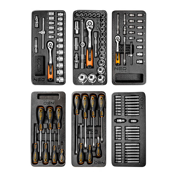 Workshop cabinet 7 drawers + 176 tools