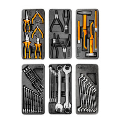 Workshop cabinet 7 drawers + 176 tools