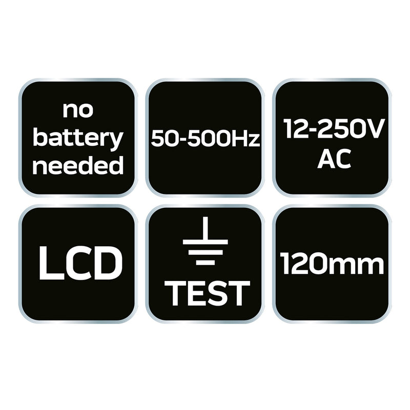 Digital Voltage Tester 12-250V
