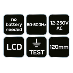 Digital Voltage Tester 12-250V