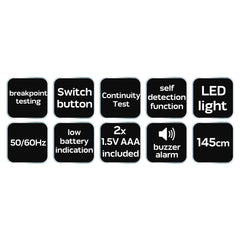Inductive Voltage Tester 12-1000V AC