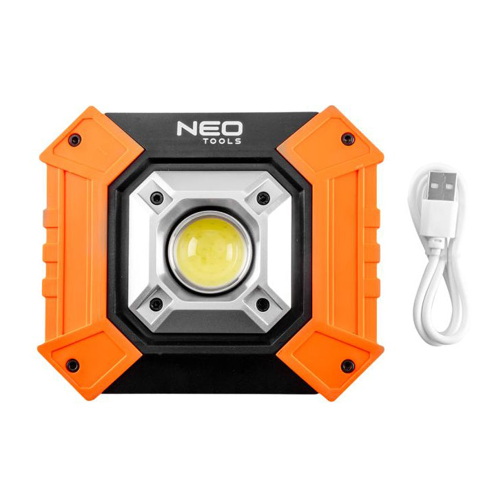Battery-Powered Floodlight COB 750 Lm